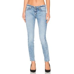 RAG & BONE Dre Slim Boyfriend Jeans in Acid Blue | Size 30